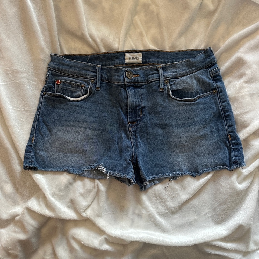 Hudson Women's Blue Denim Shorts